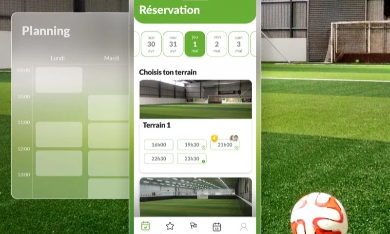 Logiciel de gestion club de foot5 — fonctionnalités clés