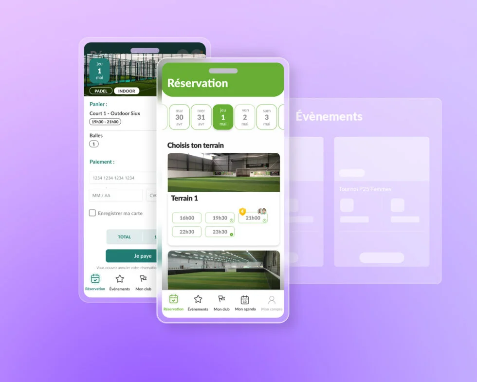 Suite d'outils Gestion Sports pour les clubs Premium — logiciel, application mobile, caisse, accès