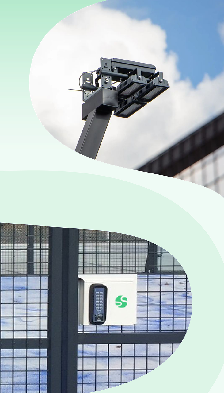 GS Access — système d'accès autonome sur terrain de padel