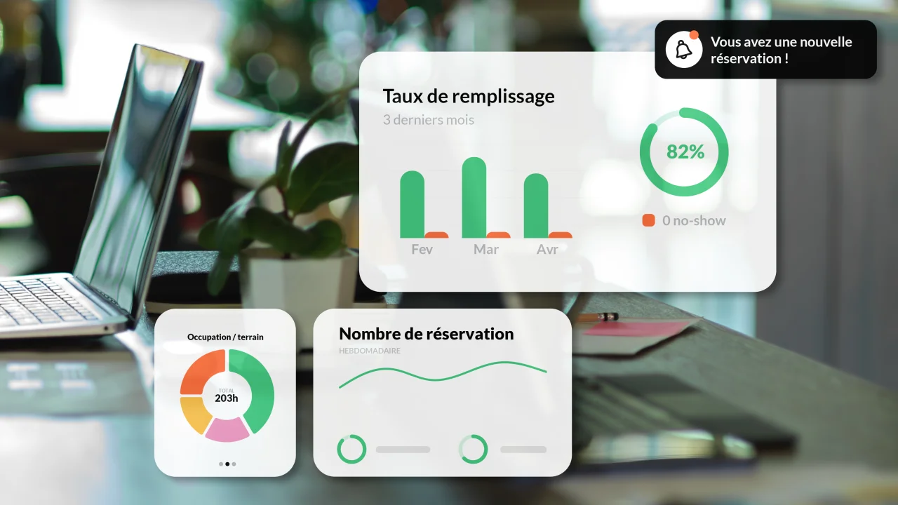 GS Project, pôle incubation Projet Padel : pilotage et remplissage du club