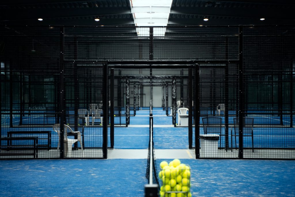 Terrain de padel indoor